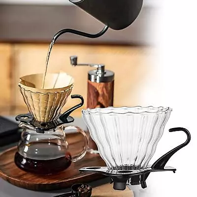 Filter Cup Lightweight Pour Over Coffee Portable Filter Holder Coffee Filter • £7.79