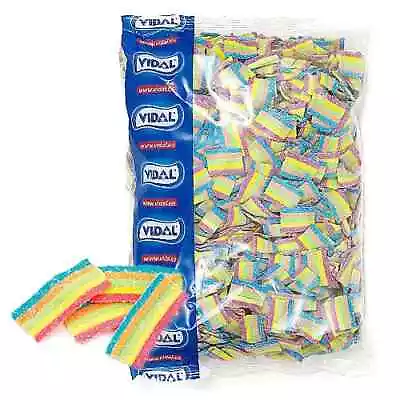 Vidal Rainbow Belts Bites 2kg Bulk Bag • £17.59