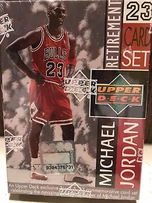 Michaeljordan Upper Deck 23   Card Retirement Set----1999   Unopened Box • $90