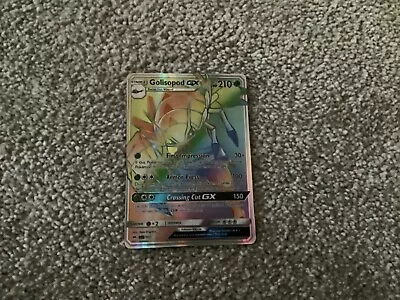 Golisopod GX Rainbow Secret Rare Mint Pokemon Card                               • $9.99