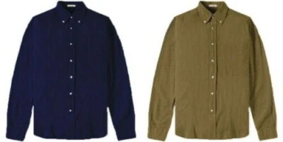 £76.62 • Buy GANT RUGGER Men's The Seersucker Shirt 341140 Size M NWT