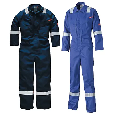 £32.99 • Buy Dickies Flame Retardent Coveralls 5401 Lightweight Overall Boiler Suit Pyrovatex