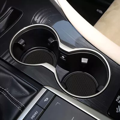 $8.36 • Buy 2x Car Cup Holder Anti-Slip Insert Coaster Pads Auto Interior Accessories Black