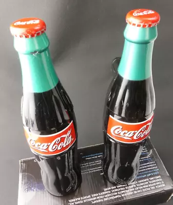 Pair Of Vintage Coca Cola Metal Bottle Fridge Door Pull Handles • £75