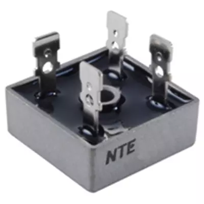 NTE Electronics NTE5324 Full Wave Single Phase Bridge Rectifier With Quick Conne • $9.38