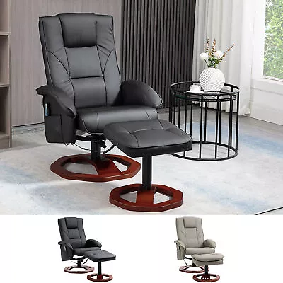 Massage Recliner Chair With Ottoman Electric Recliner With Remote Control • $205.99