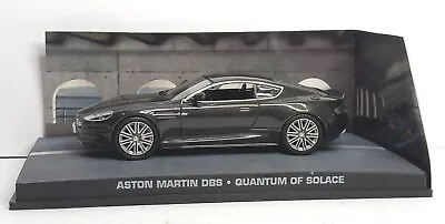 £6.45 • Buy 1.43 007 Aston Martin Dbs Quantum Of Solace Diecast Model Car Boxed Black Car