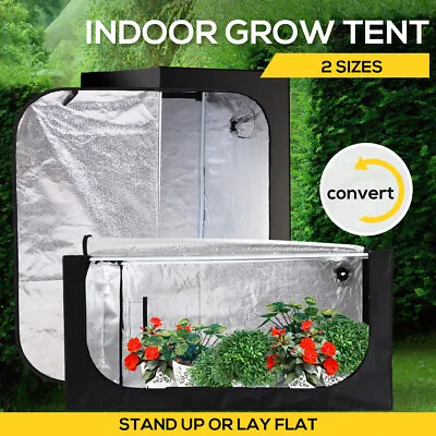 $76.99 • Buy Grow Tent Indoor System Hydroponics Room 600D Oxford Plant Reflective Aluminium