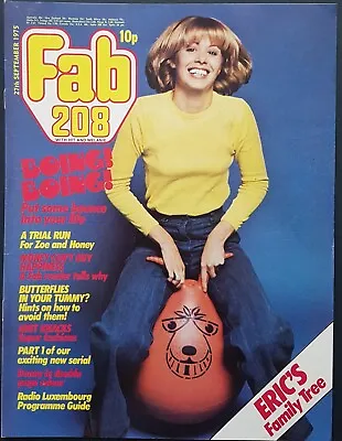 Fab 208 Magazine 27 September 1975 - BCR Donny Osmond David Cassidy • £12.80
