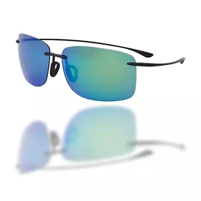 Maui Jim GM443-2M Hema Matte Black Frame / MAUIGreen Polarized Lenses • $141.99