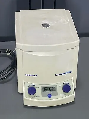 Eppendorf 5415D Microcentrifuge With Rotor F45-24-11 120 V 60Hz SEE VIDEO!! • $424.99