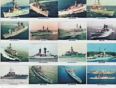 £2.99 • Buy ROYAL NAVY HMS BATTLESHIPS A To Z- ORIGINAL ATLAS PHOTO CARDS CHOOSE FROM LIST 