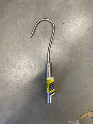 £24.95 • Buy Fishing Gaff Hook Stainless Steel For  Swobbit Shurhold Handles Yacht Boat B9
