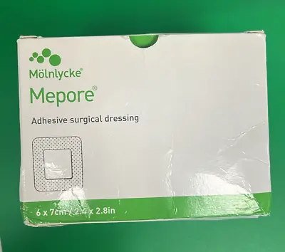 Mepore 99XX0097 Dressing 6cm X 7cm Pack Of 60 • £7.99