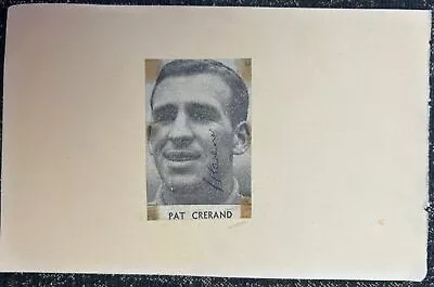 Signed Pat Crerand Manchester United Football Autograph Signature 1960s 1970s • $7.45