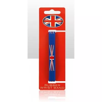 Union Jack Silicon Wristband • £2.99