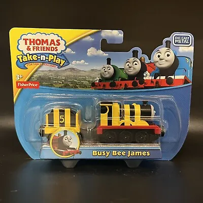 $59.99 • Buy Thomas & Friends Take N Play Busy Bee James Diecast 2014 NEW Rare