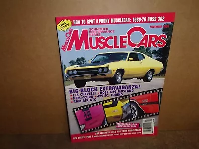Muscle Cars November 1990 • $3