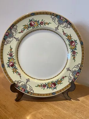 Myott Staffordshire England Carlton Pattern Plate 9” Raised Flowers EUC • $25