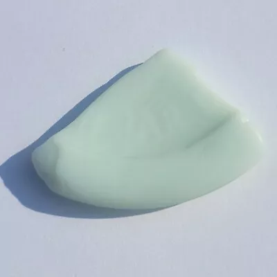 Sea Glass Found @ Lake / River Beach 1 Large Piece White Milkglass Jar Lid • $5.95