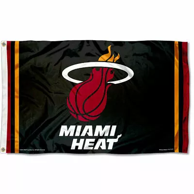 NBA Miami Heat Large Outdoor 3x5 Banner Flag • $32.95