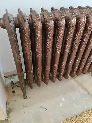 £400 • Buy Lovely Decorative Victorian Cast Iron Radiator Floor Standing In Kent