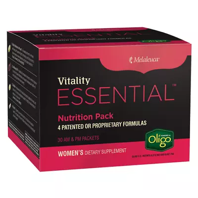 Melaleuca Vitality Essential Nutrition Women (EX: 09/2024) • $54.95