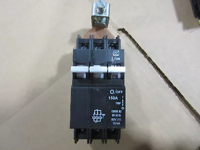 CBI QY38U2150B0ZL Circuit Breaker 3P 150A 80VDC Max NEW!!! • $128.23