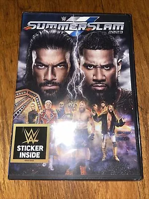 BRAND NEW SEALED WWE: SummerSlam 2023 With Sticker Inside!DVD 2-Disc Set • $14.99