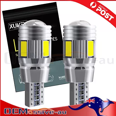 T10 LED Car Side Wedge Parker Light Bulbs 6000K Super Bright White 168 194 2825 • $6.83