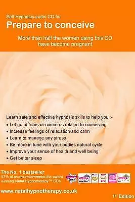 Prepare To Conceive: For Natural And Drug Assisted Conception CD Amazing Value • £6.18