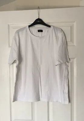 £2 • Buy Mens White Short Sleeve Cotton T-shirt Top - Size XL - Urban Spirit