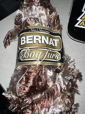 Bernat Boa Furs SOFT MINK Yarn Acrylic Skeins 1.75 Oz NEW SKEIN • $8