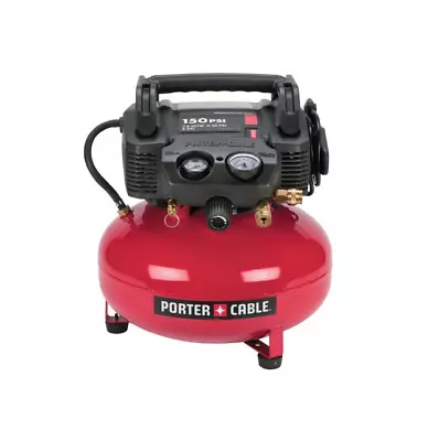 Porter-Cable C2002 6 Gal. 150 PSI Portable Electric Pancake Air Compressor - NEW • $134.99