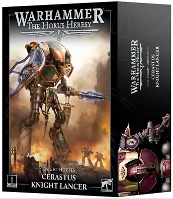 Cerastus Knight Lancer NEW In BOX Horus Heresy Imperial Titan Warhammer 40K • $335.13