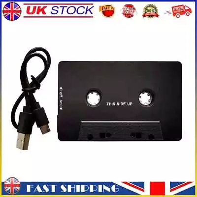 £13.49 • Buy Aux Adapter Car Tape Audio Cassette MP3 Music Player Converter 3.5mm Jack Plug #