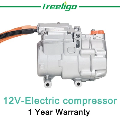 $559.99 • Buy 12V DC R134a Air Conditioner Compressor Cooling Kit For Universal Vehicle 18CC
