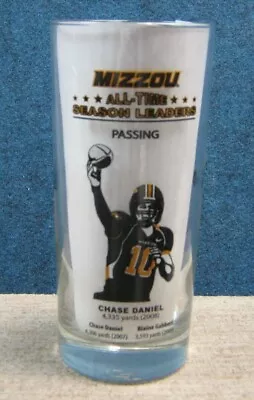 2012 Mizzou Tigers Tumbler Drink Glass- ALL-TIME SEASON LEADERS   Chase Daniel • $14.95