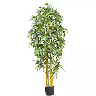 $189.99 • Buy Artificial 6 Ft Thick Bamboo Tree