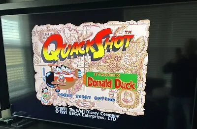 Sega - Genesis - QuackShot Starring Donald Duck - 1991 • $32.95