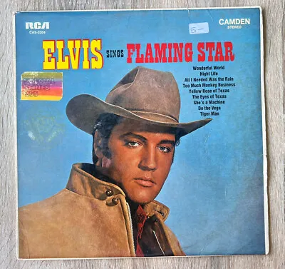 Elvis Presley – Elvis Sings Flaming Star Vinyl - RCA Records • $20