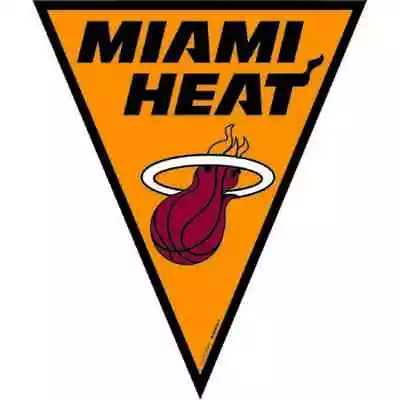 Miami Heat NBA Pro Basketball Sports Party Decoration Pennant Flag Banner • $10.77