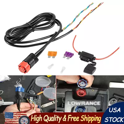 Power Cable For Lowrance HDS Series 000-0127-49 3005.6833 Elite 7 Hook 4 Chirp • $34.90