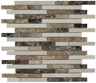 Simple Tile - Marble Mosaic Tile For Kitchen Backsplash MM 5104 - Desert • $6.99