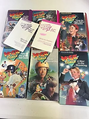 Lot Of 6 Focus On The Family McGee And Me VHS Tapes Ball Game Christmas Skate • $14.99