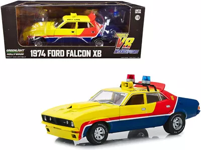 1974 Ford Falcon Xb Mfp 508  First Of The V8 Interceptors  1/18 Greenlight 13574 • $75.99