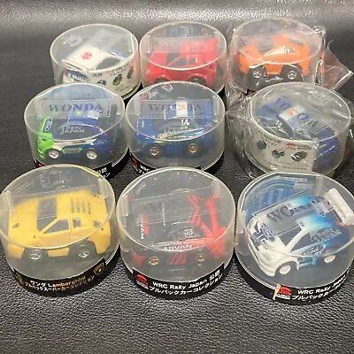 Mini Car WANDA COFFE BONUS  Lamborghini WRC Rally Japan Pull Back Car Collection • $49.99