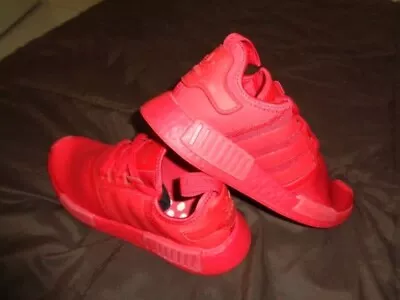Adidas NMD R1 Scarlet Mens Sneakers In Excellent Condition. US 7.5 • $60