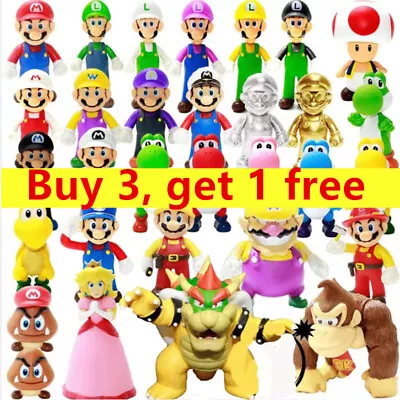 Gifts Super Mario Bros. Odyssey Collectible Plastic PVC Action Figure Doll Toy • $17.15