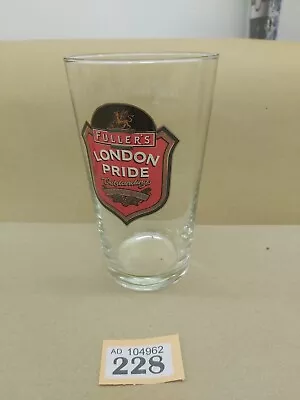 Fuller's London Pride Original Ale Beer Bitter Pint Glass New • £3.79